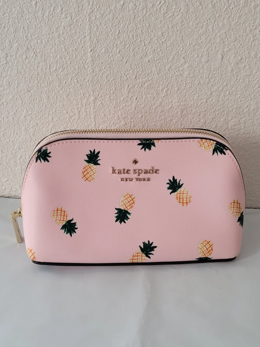 kate spade Pink Pineapple Cosmetic Pouch